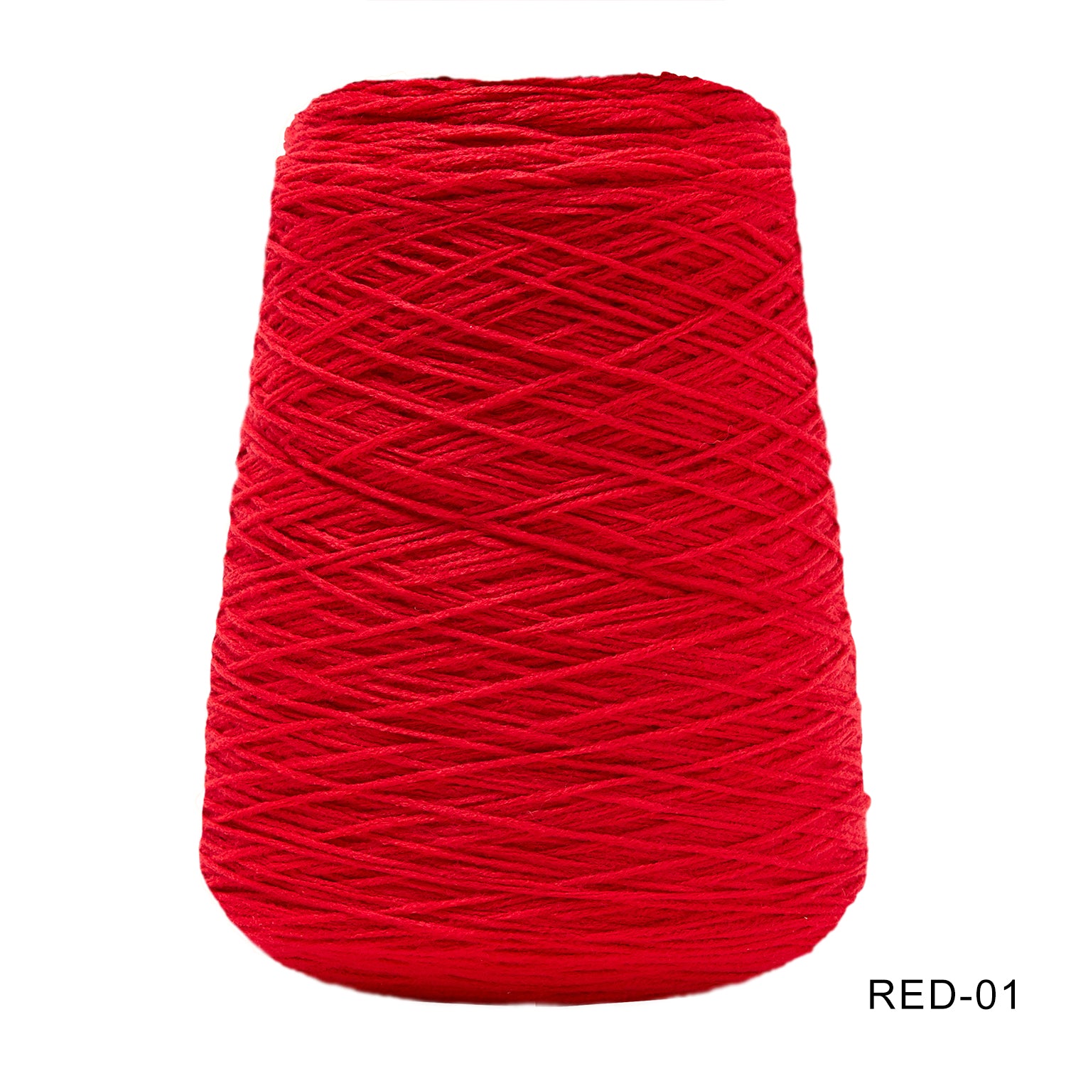 【少量】タフティング毛糸 コーン巻 毛糸 Tufting yarn レッド・ピンク系【アウトレット】