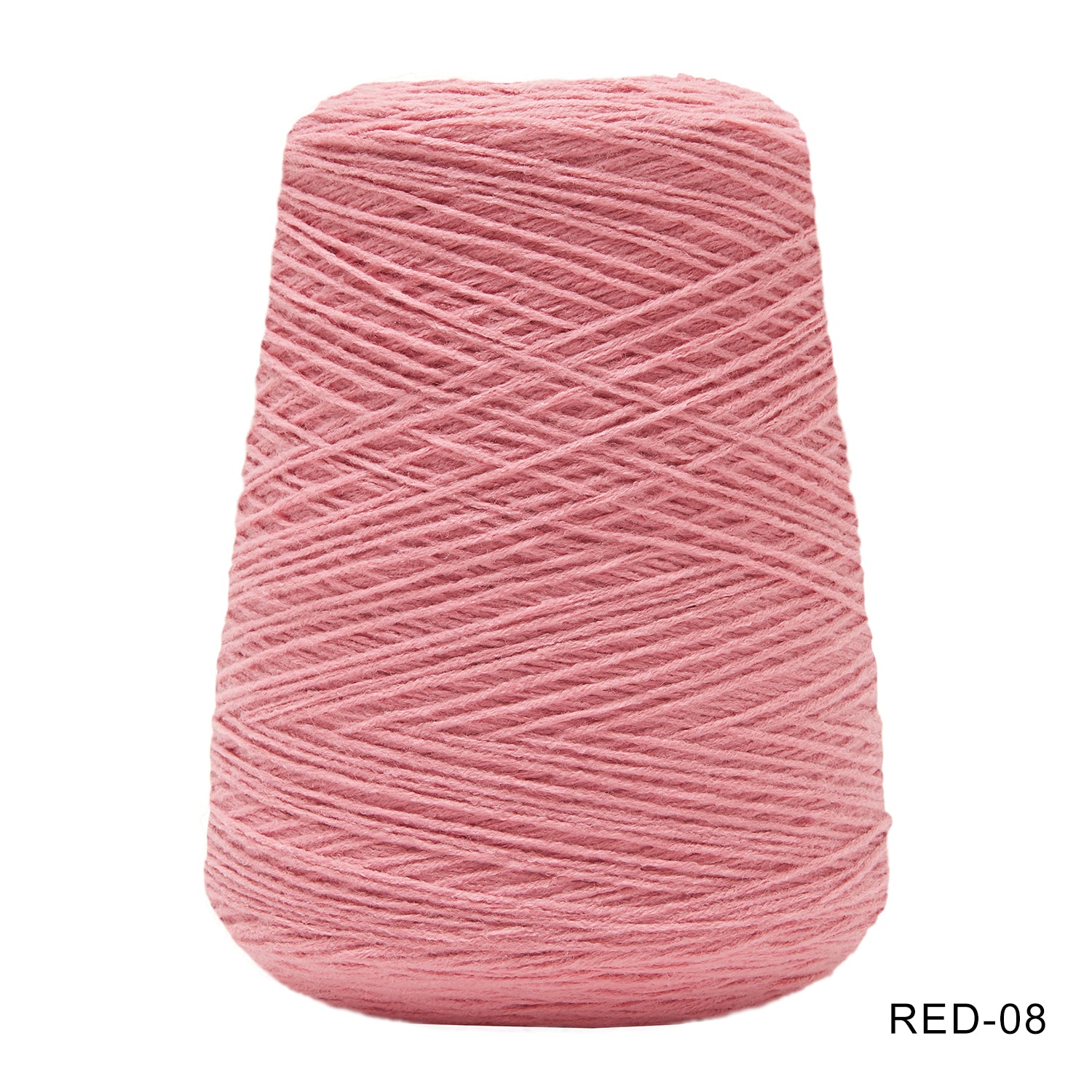 【少量】タフティング毛糸 コーン巻 毛糸 Tufting yarn レッド・ピンク系【アウトレット】