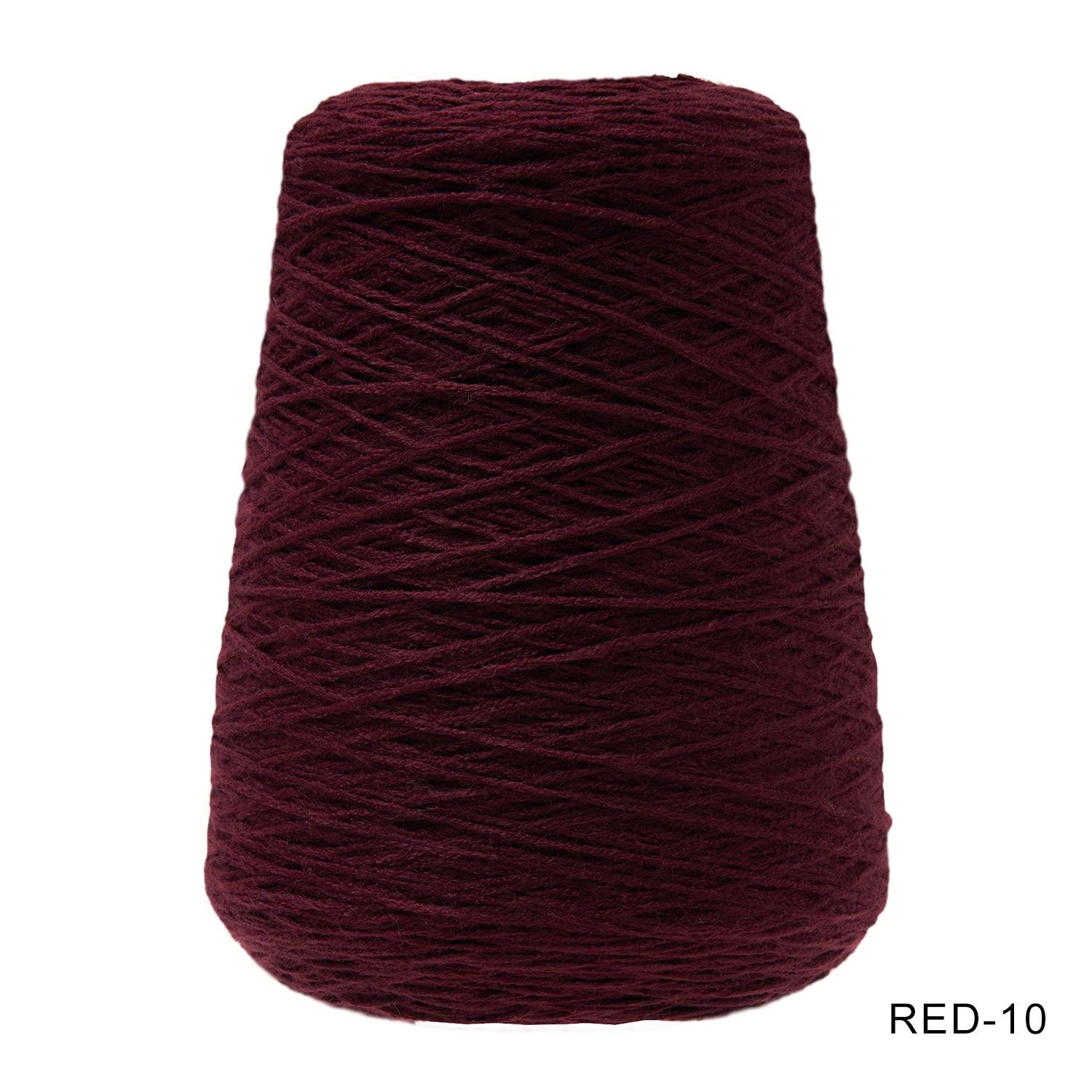 【少量】タフティング毛糸 コーン巻 毛糸 Tufting yarn レッド・ピンク系【アウトレット】
