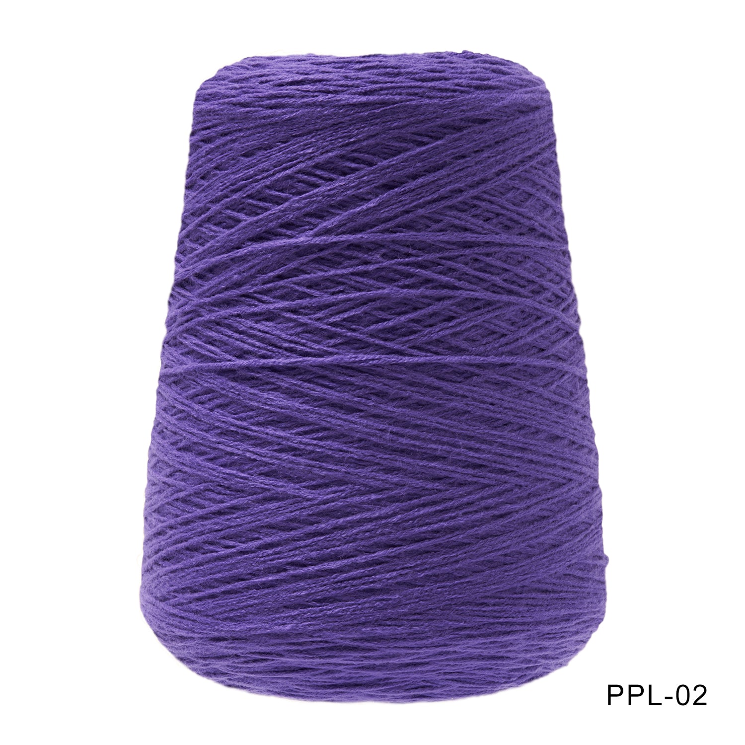 タフティング用毛糸 コーン巻 毛糸 Tufting yarn パープル