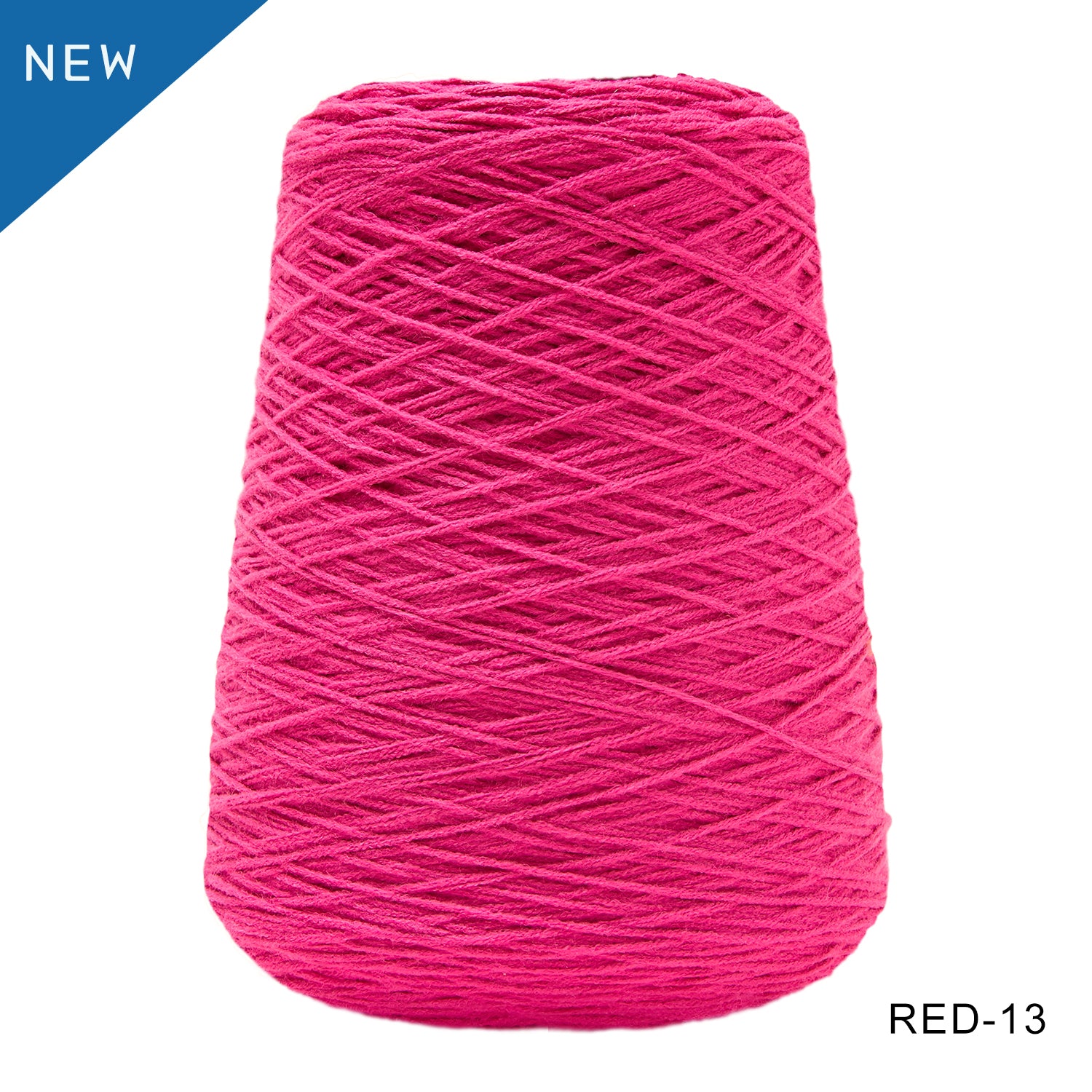 【少量】タフティング毛糸 コーン巻 毛糸 Tufting yarn レッド・ピンク系【アウトレット】