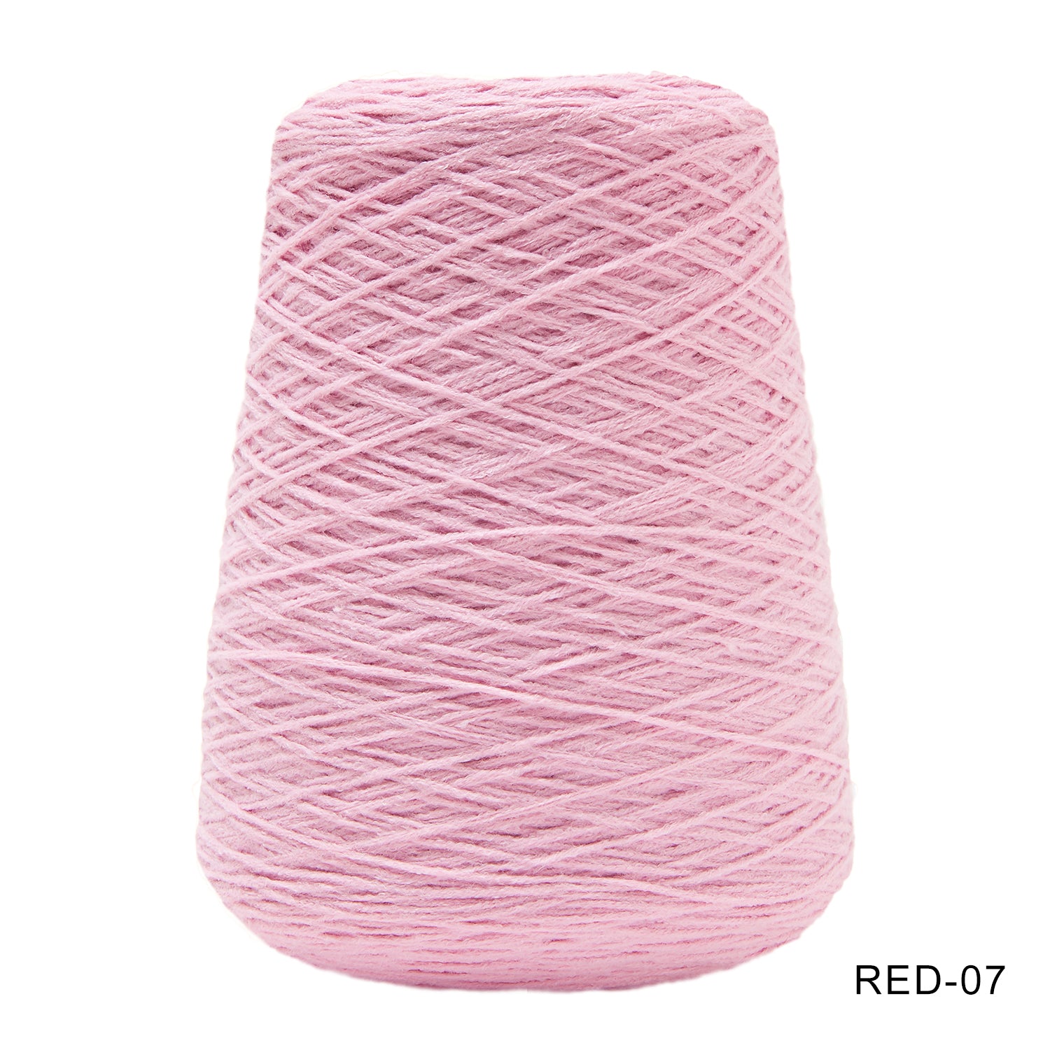 【少量】タフティング毛糸 コーン巻 毛糸 Tufting yarn レッド・ピンク系【アウトレット】