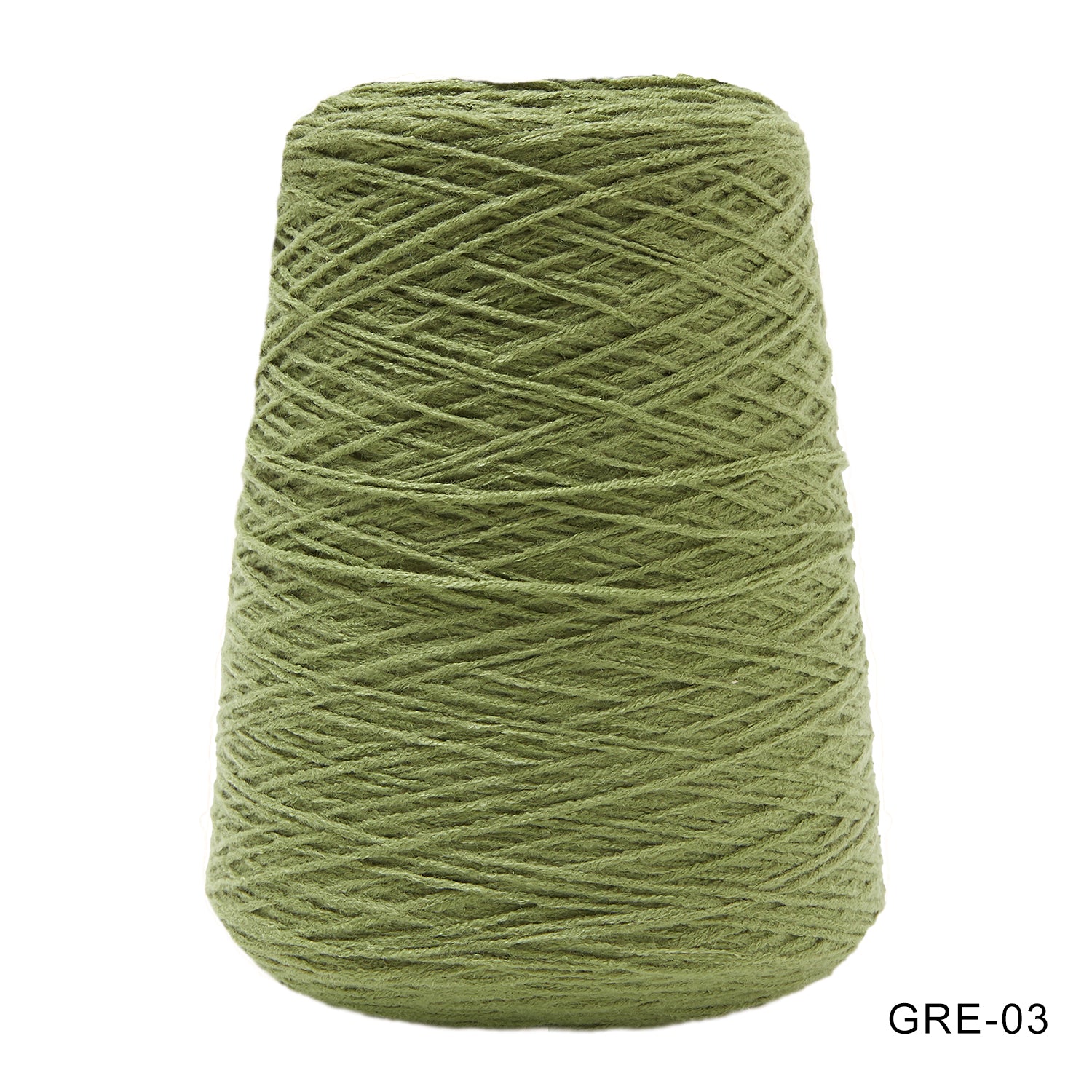 タフティング用毛糸 コーン巻 毛糸 Tufting yarn グリーン
