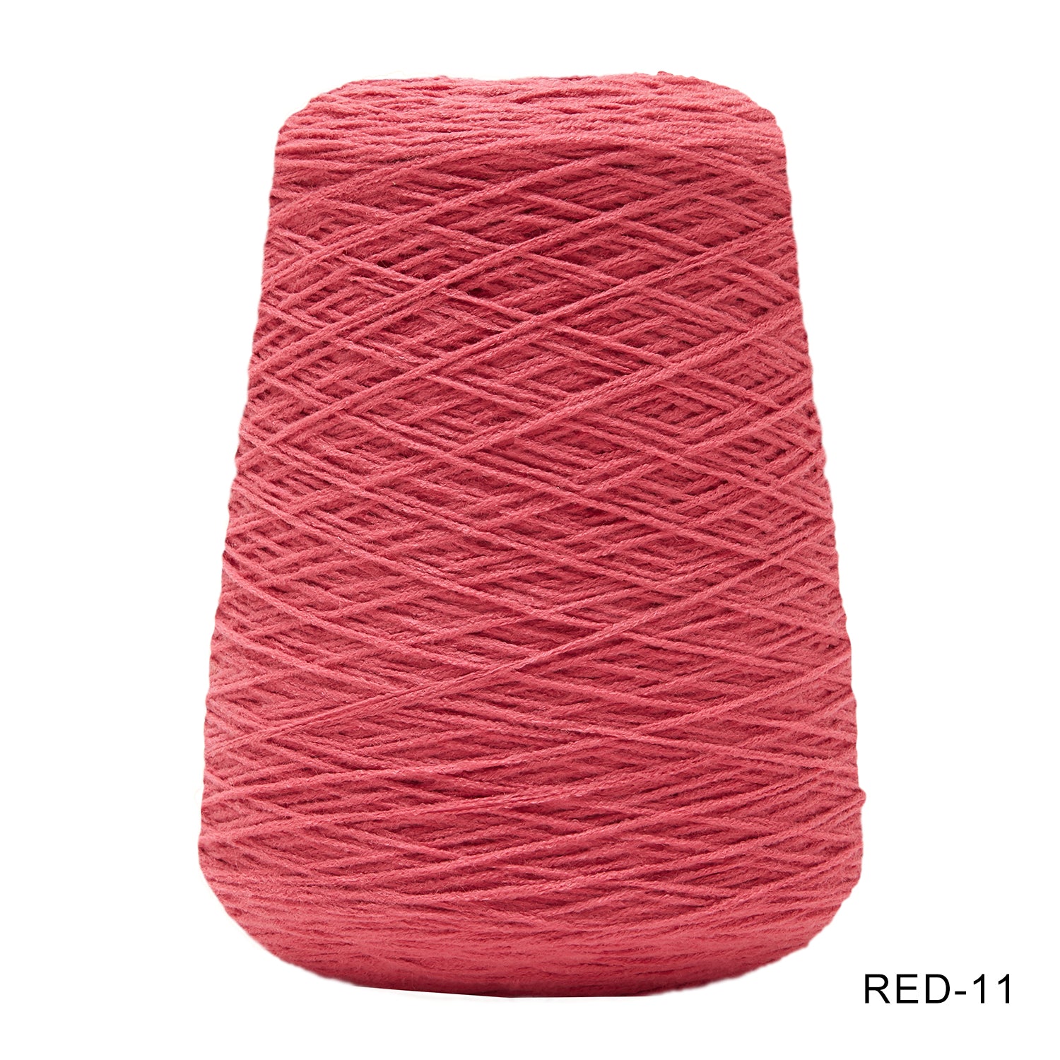 【少量】タフティング毛糸 コーン巻 毛糸 Tufting yarn レッド・ピンク系【アウトレット】