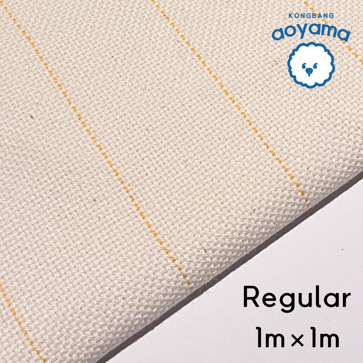 タフティングクロス Regular 1m×1m 5cm幅ライン